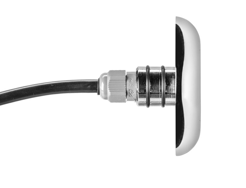 LED Cromado con goma lateral Nautilus