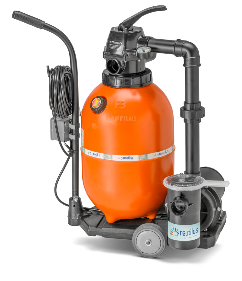 Filtro F350PC Portatil para piscina Nautilus