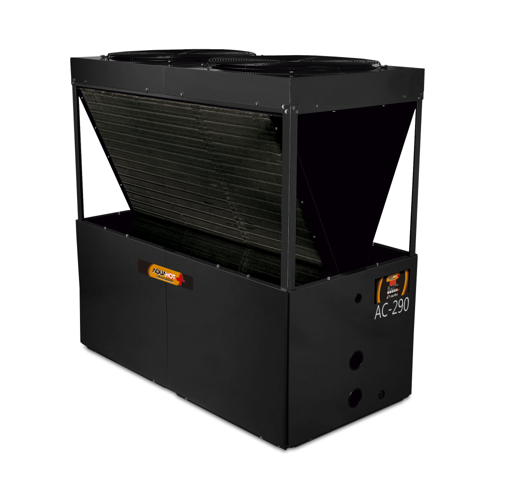 Bomba de calor Nautilus AC-290 Aquahot+ Black Edition 380V Trifasico